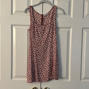 Reformation Floral Slit Mini Dress size 2